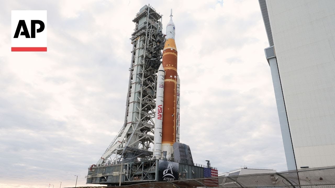 NASA's new moon rocket heads to the pad ahead of astronaut launch as early as February