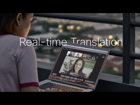 Cisco Webex Real-Time Translation