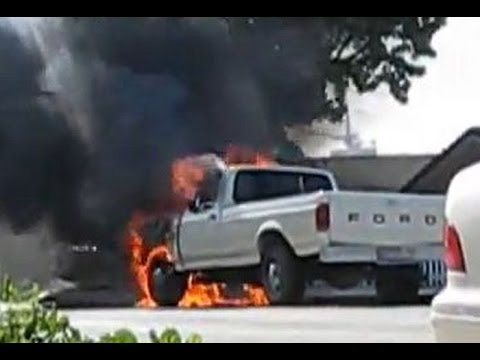 Ford trucks catching on fire #7