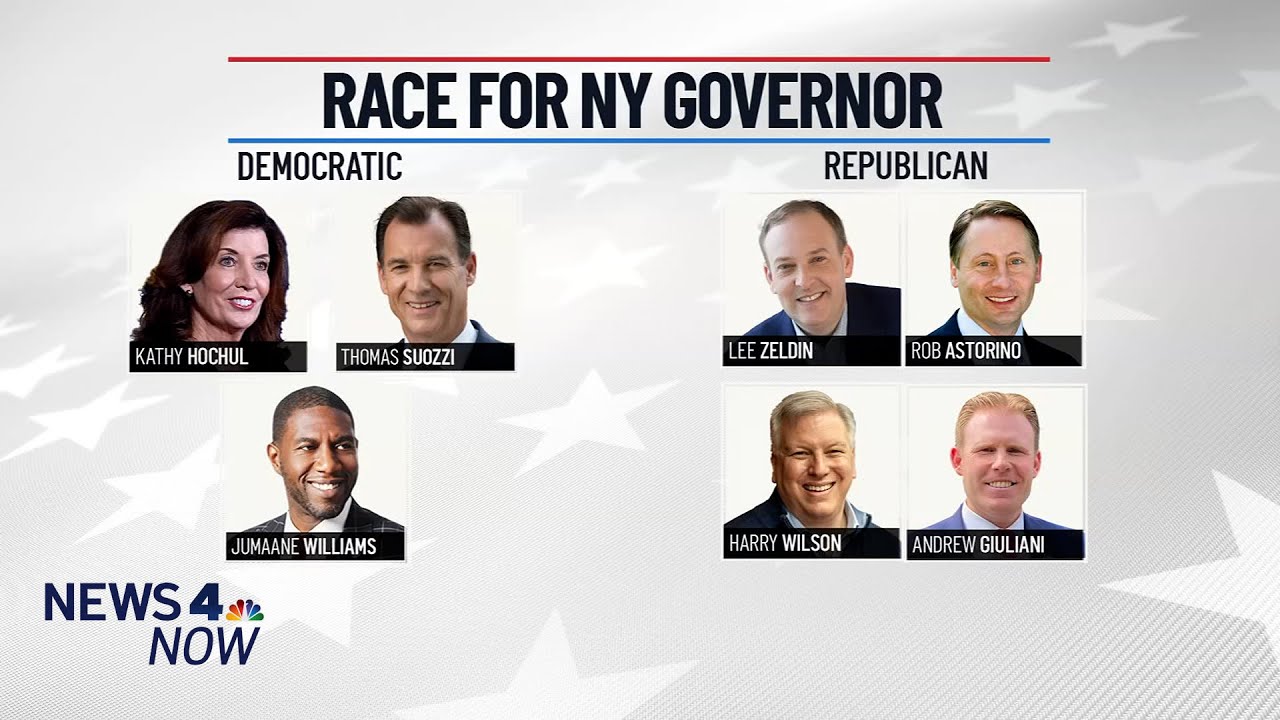 NY Governor Race Highlights Today's Primaries | News 4 Now