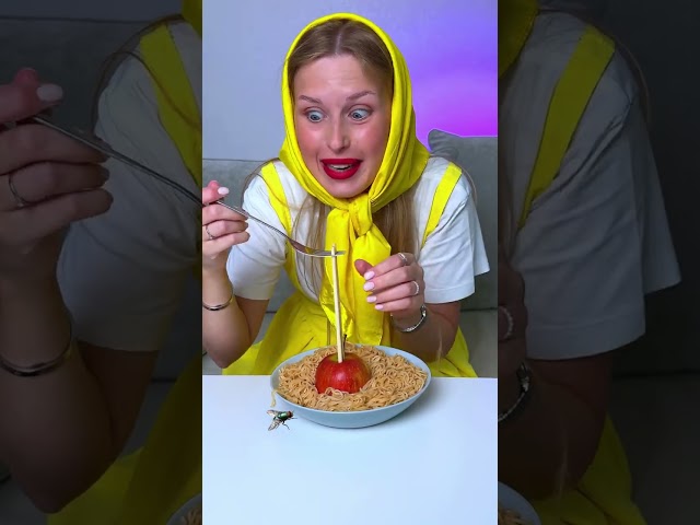 Plot Twist… It’s Just Noodles! 🍜😂 #prank #noodles