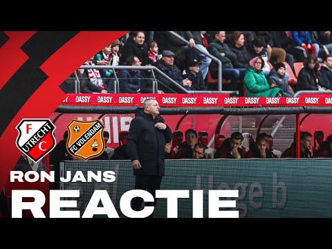 'Als FC Utrecht daarheen gaat winnen ze altijd' | RON JANS