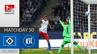 Important Win for HSV | Hamburger SV — Karlsruher SC 3-0 | Highlights | MD 30 – Bundesliga 2 — 21/22