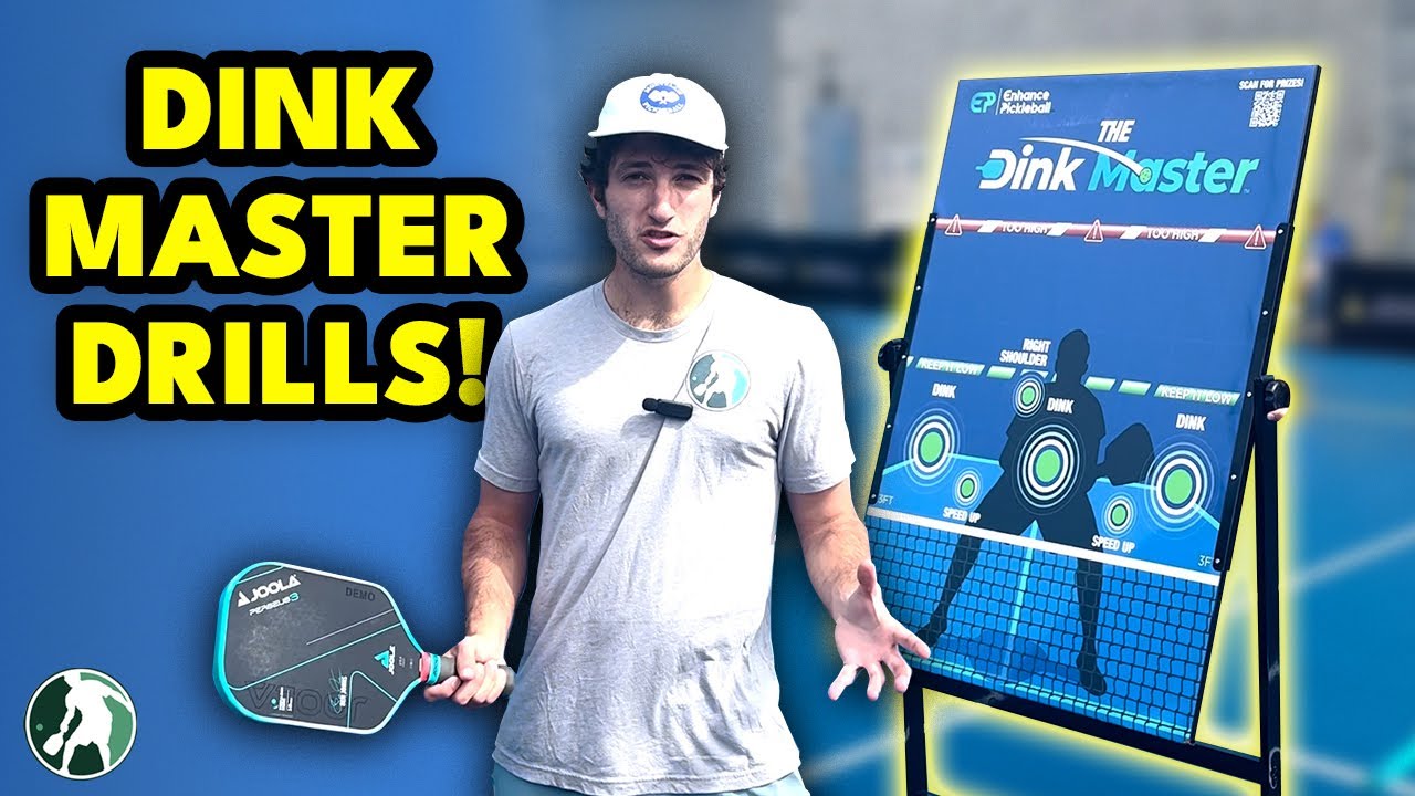 Master Pickleball with the Drilling Partner That Never Misses | Dink Master Drills Tutorial