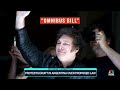 Protests erupt in Argentina over proposed economic bill  - 02:32 min - News - Video