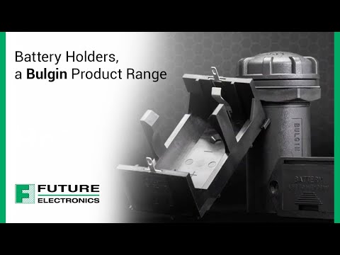 Battery Holders, a Bulgin Product Range