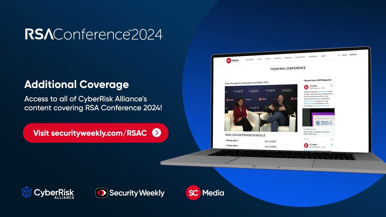 RSAC 2024 Monday Live Stream Schedule