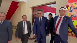   الدكتور-شريف-فاروق-وزير-التموين-يدلي-بصوته-في-انتخابات-النواب-