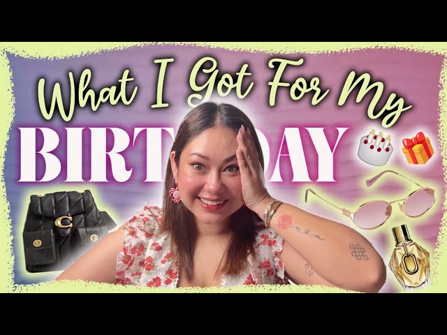 My 31st Birthday BTS 🎂What I Got! *Gift Opening* 🎁| ThatQuirkyMiss