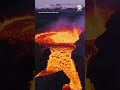 Lava flows from crater in Iceland during volcanic eruption - 00:56 min - News - Video