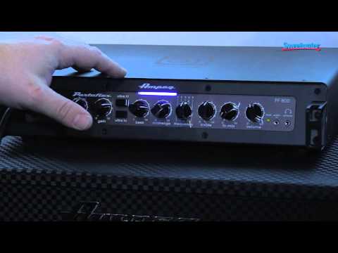 Ampeg Portaflex PF-800 Bass Amp Head Demo - Sweetwater at Winter NAMM 2013