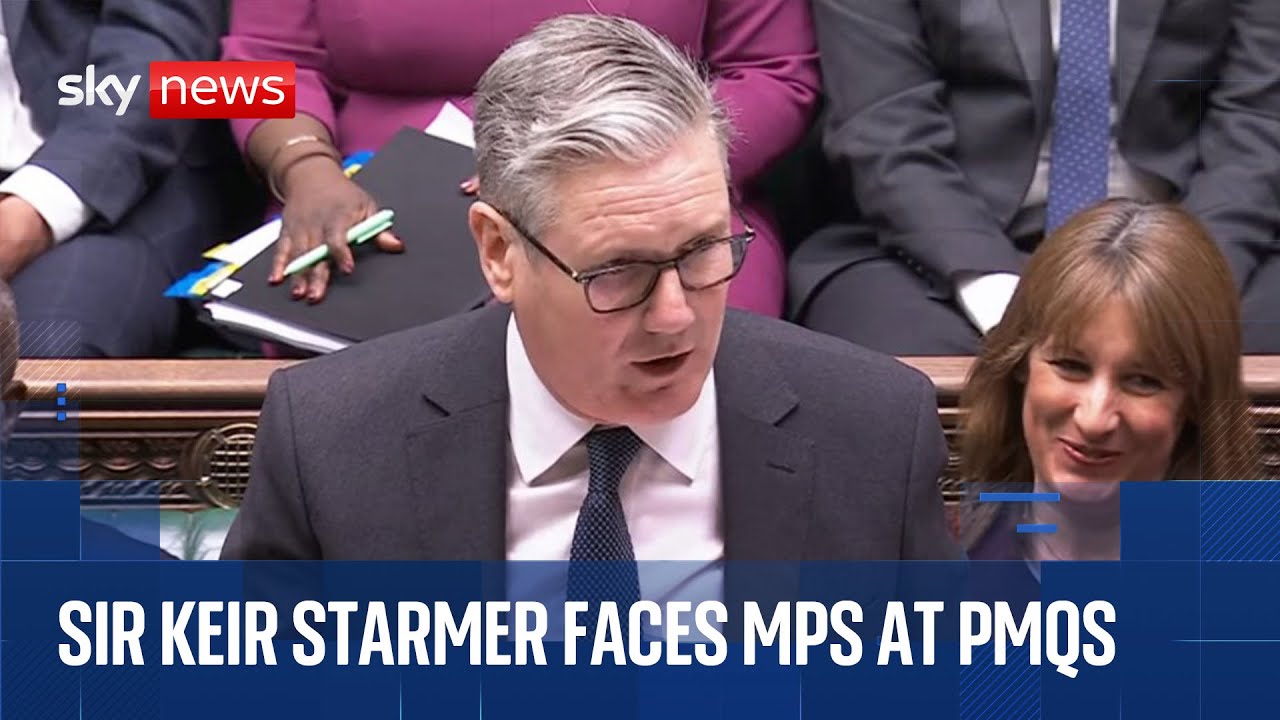 PMQs | Starmer faces Badenoch in the House of Commons