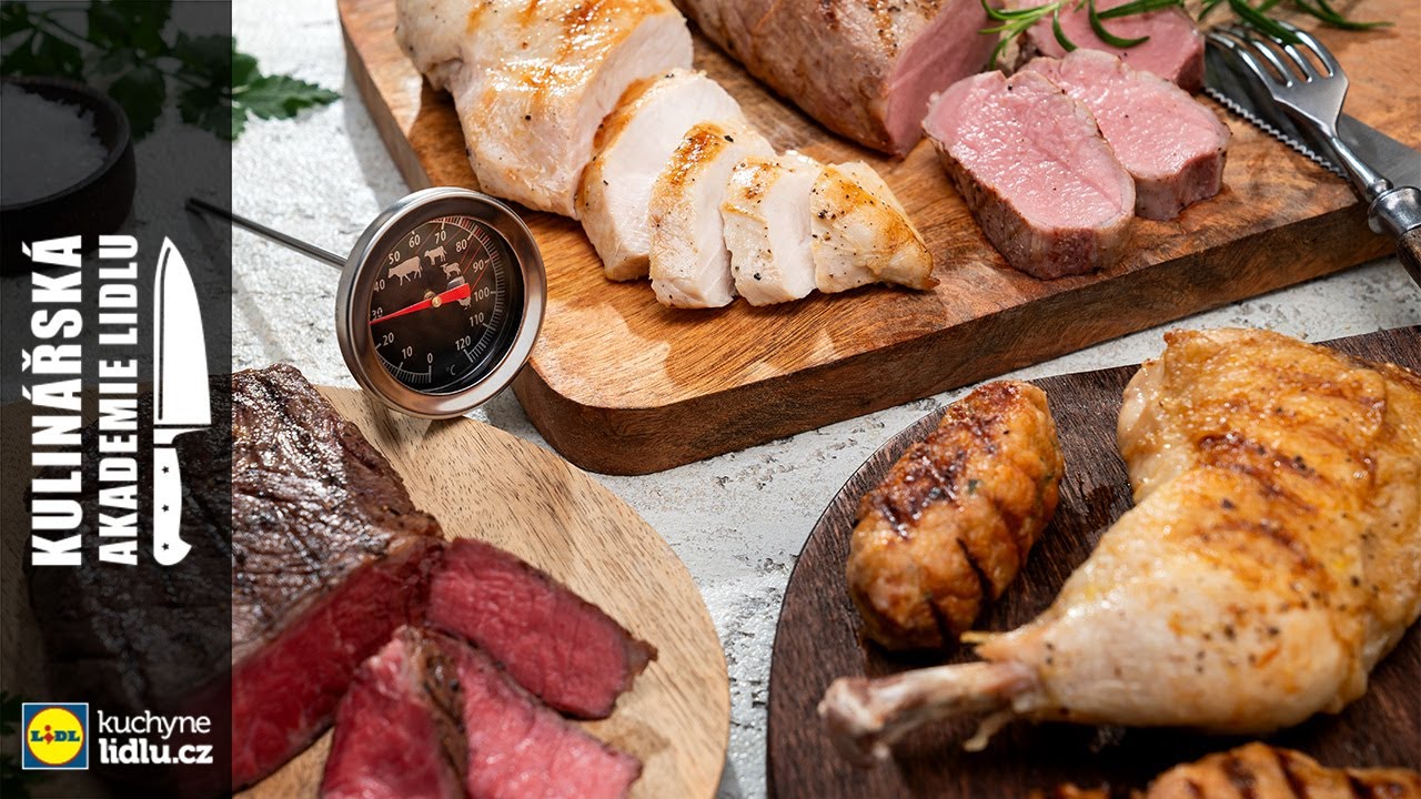 Teploty pro bezpečnou úpravu masa - Roman Paulus - Kulinářská Akademie Lidlu