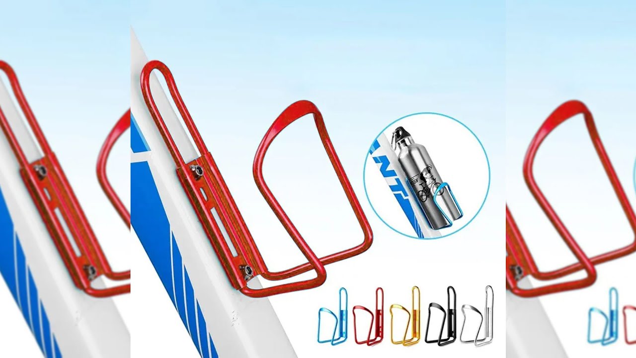 Pratinjau video produk TaffSPORT Holder Botol Minum Sepeda Aluminium - YWP29