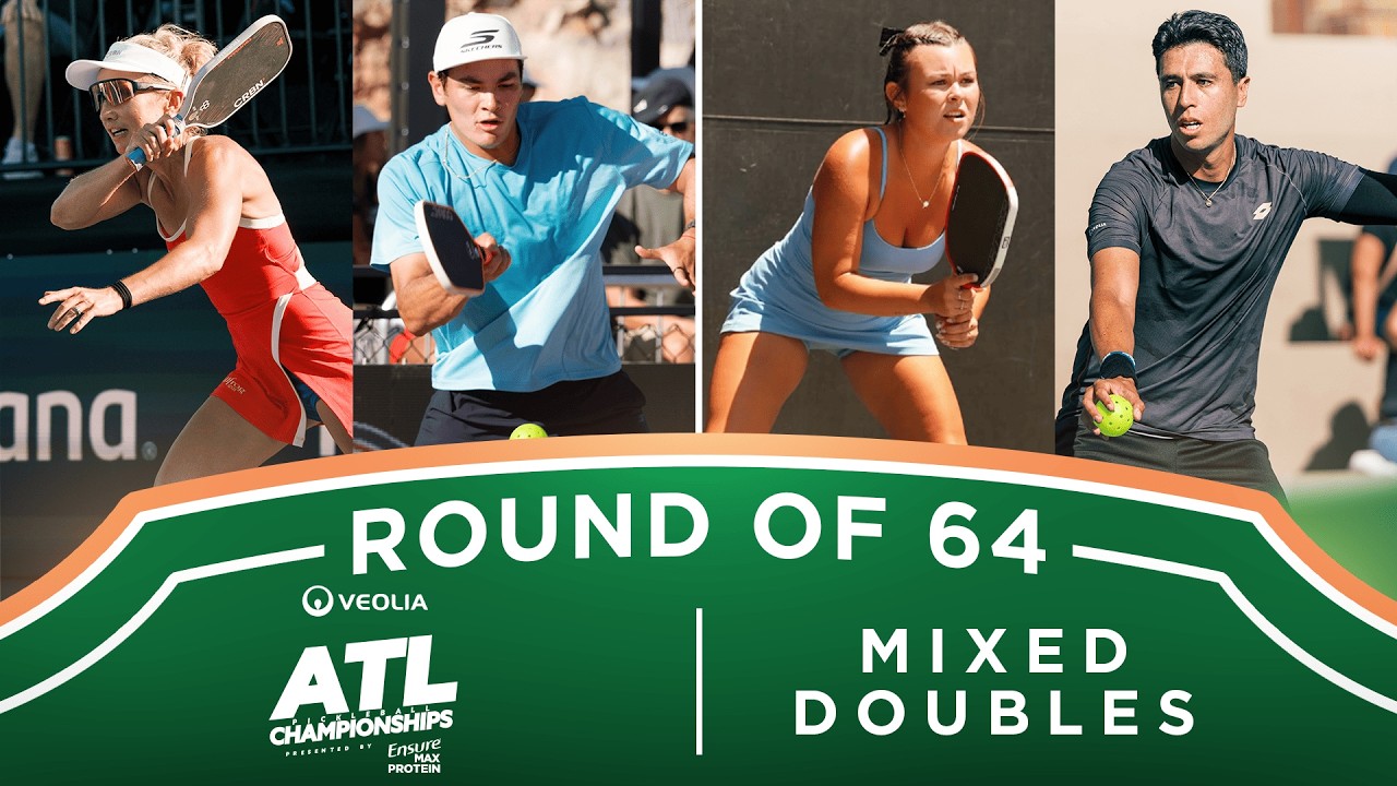 Jones/Hovenier v Morelli/Tellez at the Veolia Atlanta Pickleball Championships