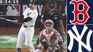 New York Yankees Highlights: vs Boston Red Sox | 8/24/25