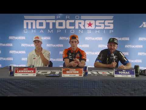 Pro Motocross: Press Conference - Washougal, WA - Washougal National - July 19th, 2025