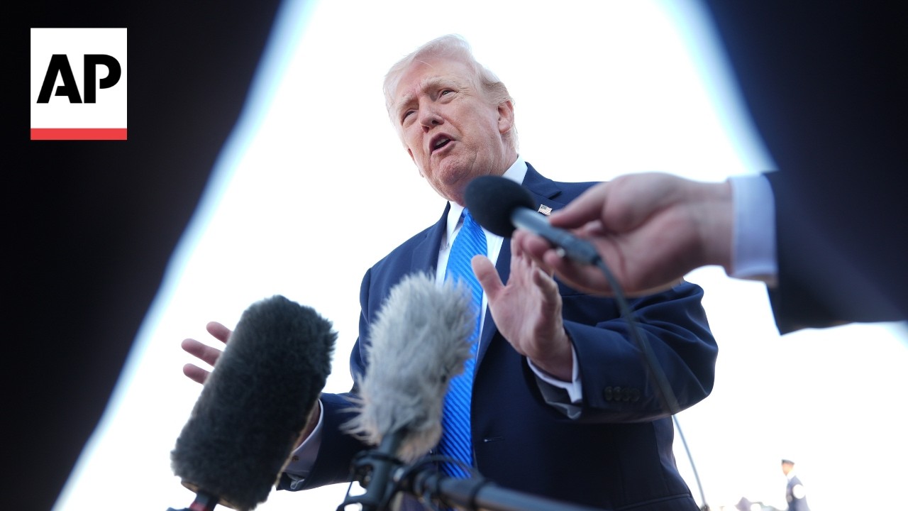 Trump says talks with 'top person' in Iran on ending the war went 'perfectly'