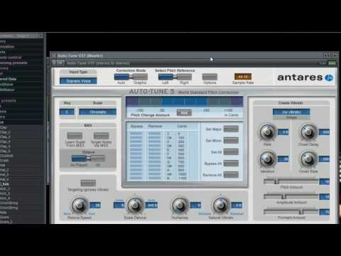 FL Studio 9 - T-Pain effect with Antares AutoTune TUTORIAL Musica ...