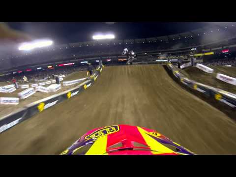 GoPro HD: Cole Seely Main Event 2013 February, 2 Monster Energy Supercross From Anaheim, CA 