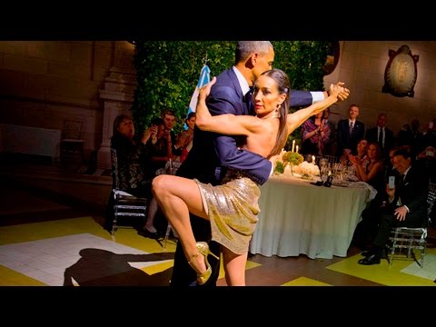 Barack Obama baila Tango en Argentina - Vídeo Completo
