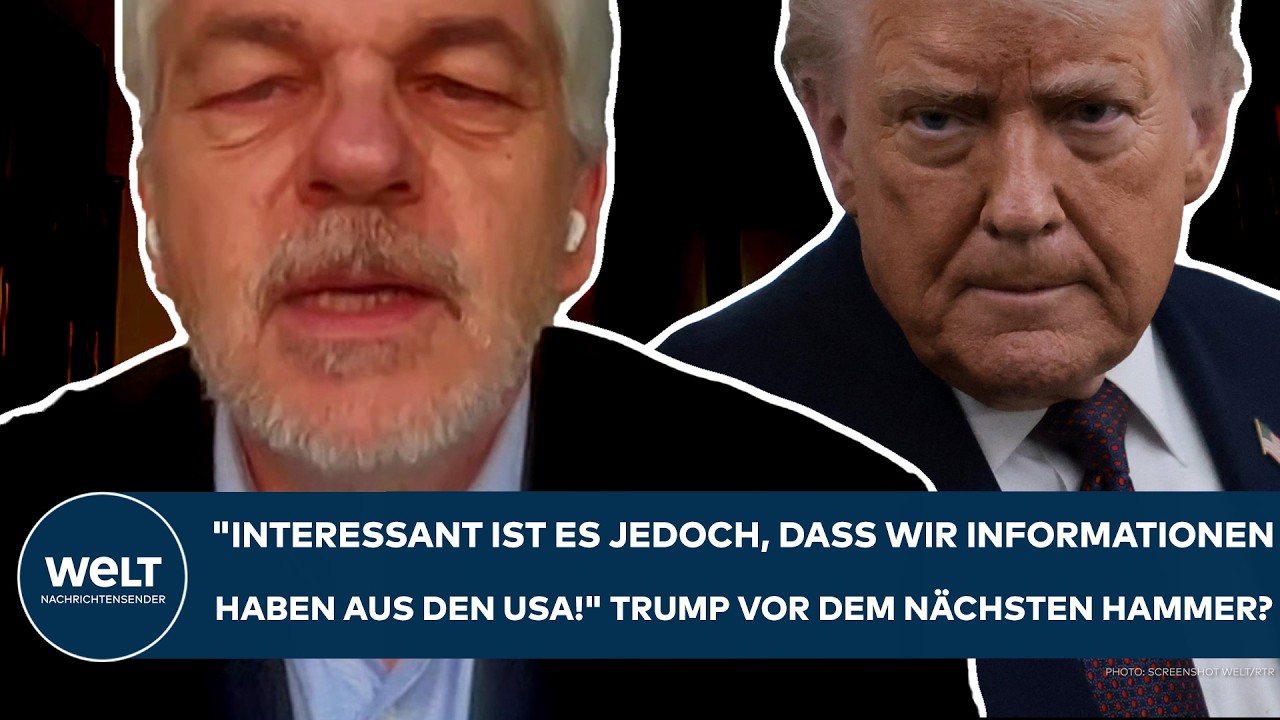 IRAN-KRIEG: "Interessant ist es jedoch, dass wir Informationen haben aus den USA!" Trump vor Hammer?