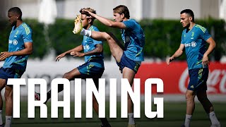 Vlahović, Dí María and the team at training | 🔜? #MonzaJuve