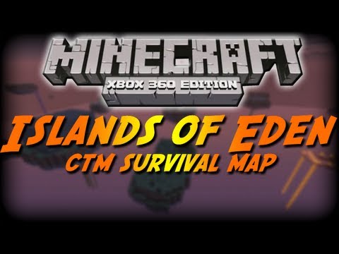 Minecraft Xbox 360: "Islands Of Eden" Custom Survival/ CTM 