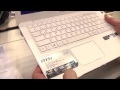 MSI S30 Ultrabook Overview CeBIT 2013   YouTube