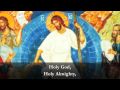 Holy God - Agios O Theos in English