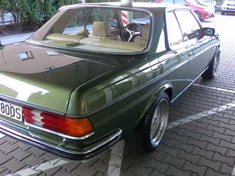 Mercedes w123 coupe youtube #2