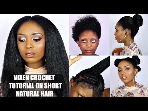 Dream Romance Curl Crochet Braids Videomoviles Vixen Crochet Braids Tutorial On Short Natural Hair