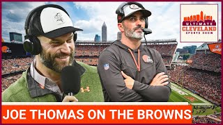 Joe Thomas on the Cleveland Browns disaster, Jed Wills' business decision & Kevin Stefanski's future