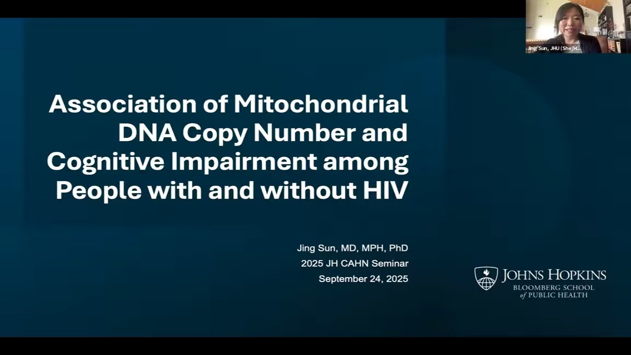 Mitochondrial DNA copy number and cognitive impairments among people with and without HIV