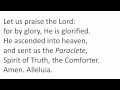 Let us Praise the Lord (Asomen - English)
