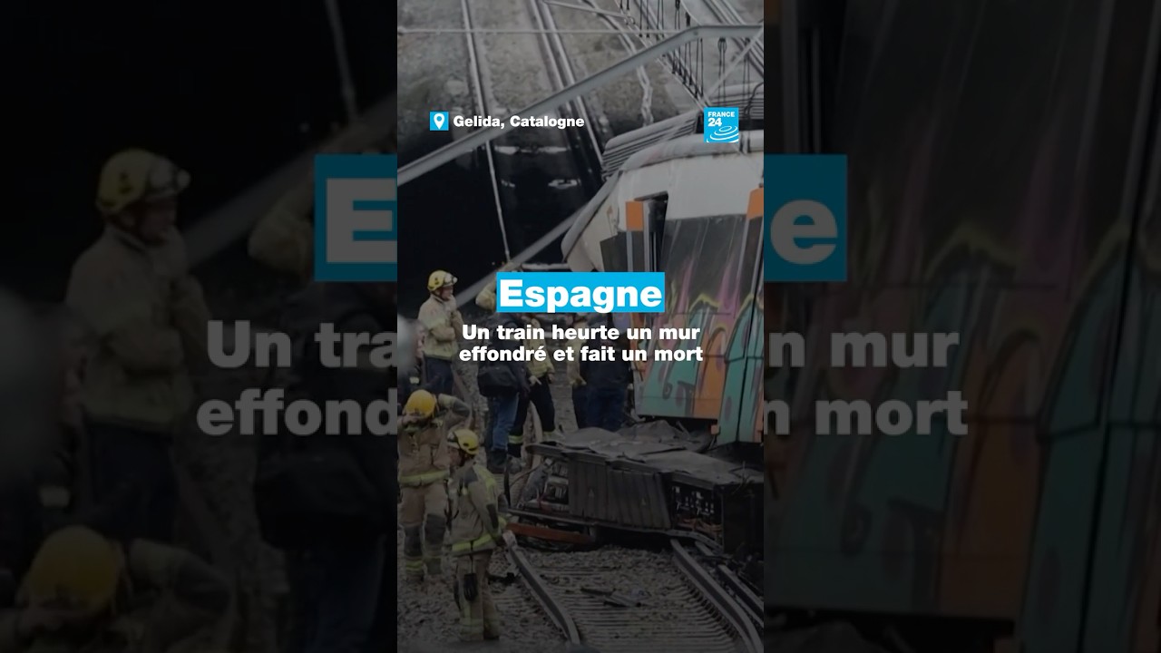 Nouvel accident de train mortel en Espagne • FRANCE 24