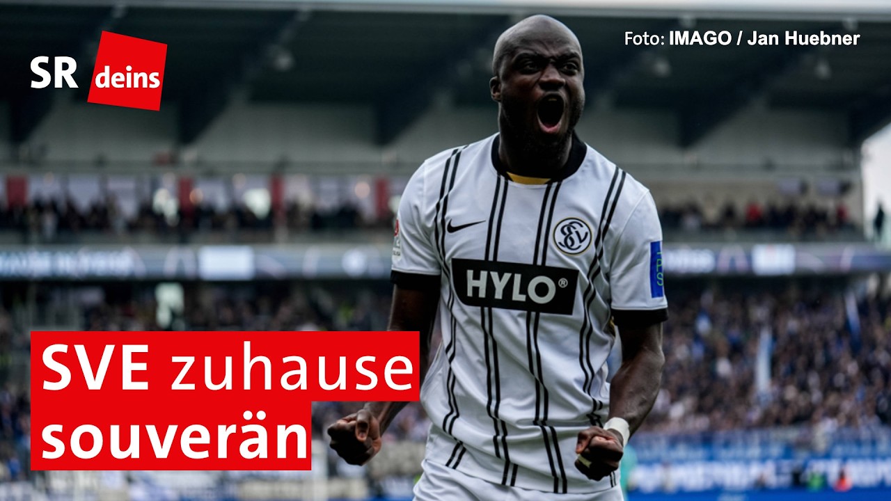 Fußball, 2. Bundesliga: SV Elversberg mit Heimsieg gegen Bielefeld