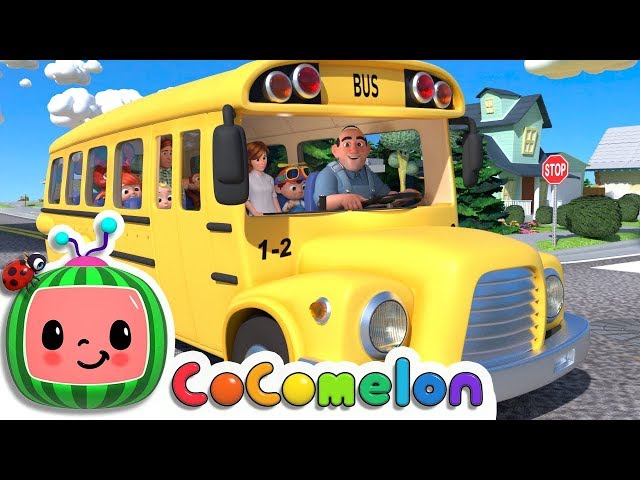 Wheels on the Bus | CoCoMelon Nursery Rhymes & Kids Songs