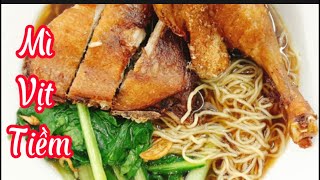 Cách nấu Mì Vịt Tiềm dễ mà ngon như ngoài hàng quán .