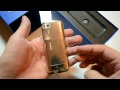 Распаковка Nokia C3-01 Gold Edition (Touch and Type) (unboxing)