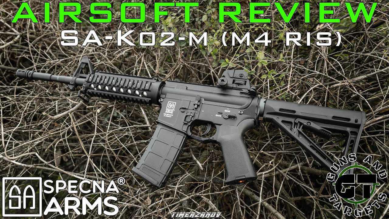 Airsoft Review #124 SA-K02-M Specna Arms (M4) AEG (GUNS AND TARGETS)
