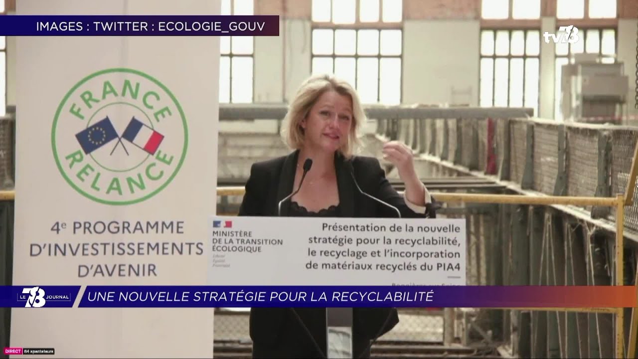 Yvelines | La ministre Barbara Pompili annonce la nouvelle stratégie pour la recyclabilité