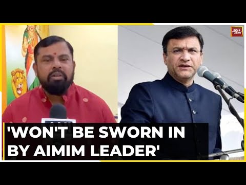 Telangana BJP's Oath ‘Boycott’ Threat As Akbaruddin Owaisi Made Pro-Tem ...