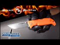 Нож складной «Finn Wolf Blaze Orange», длина клинка: 8,9 см, COLD STEEL, США видео продукта