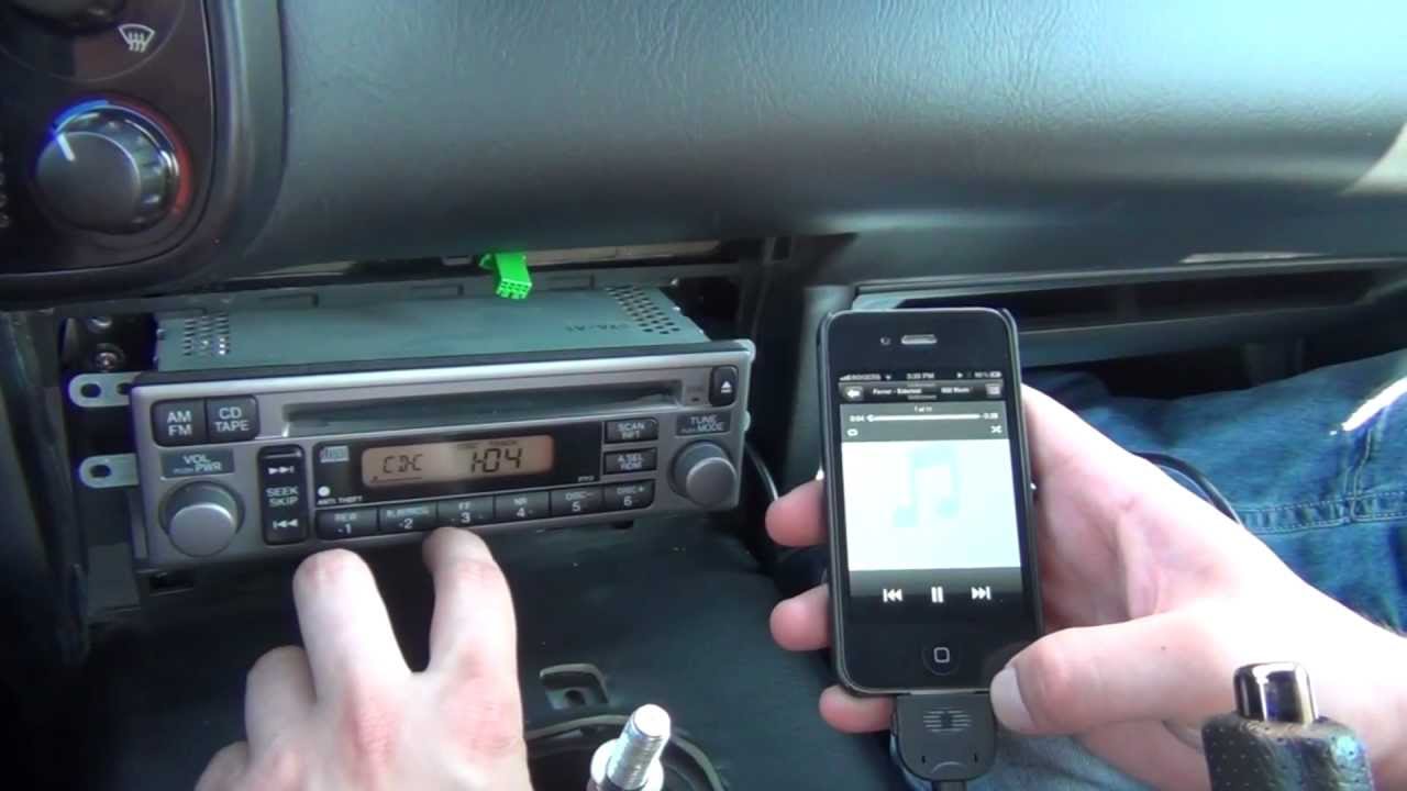 How to install radio in honda s2000