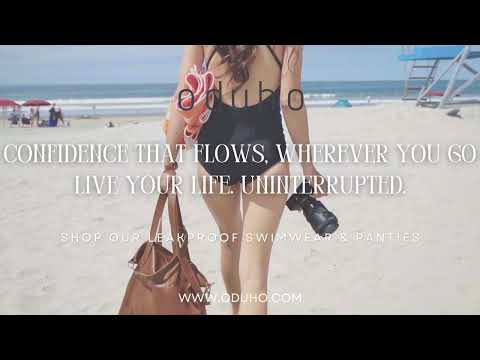 LIVE YOUR LIFE, UNINTERRUPTED | PERIOD SWIMWEAR | ODUHO