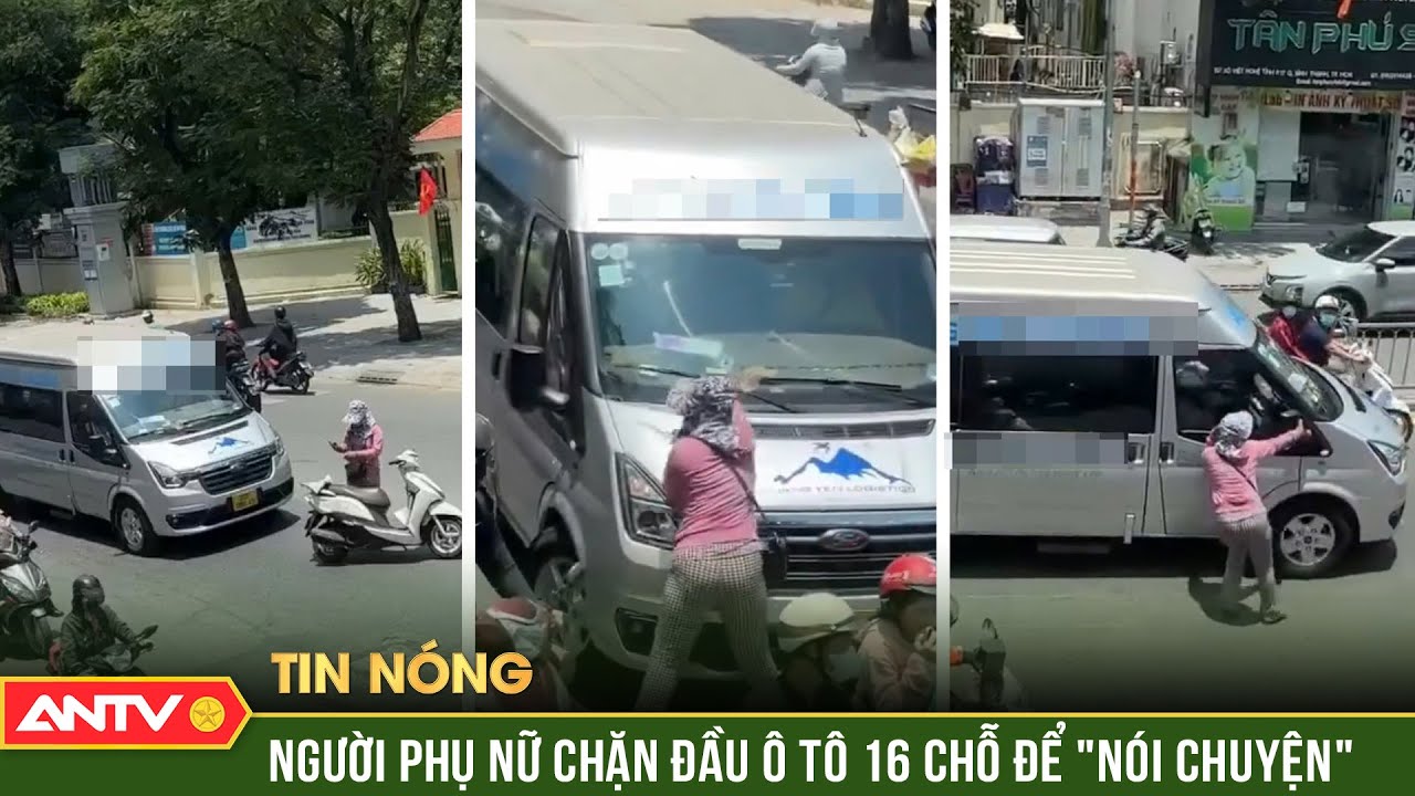 Va quẹt giao thông, nữ ‘ninja Lead’ chặn đầu xe 16 chỗ để ‘nói chuyện’ | ANTV