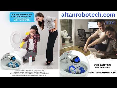 Giddel Toilet Cleaning Robot