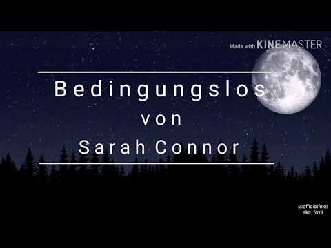 🎵Bedingungslos (Lyric Video) - Sarah Connor