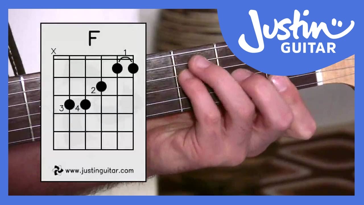 The Dreaded F Chord (Guitar Lesson BC161) Guitar for